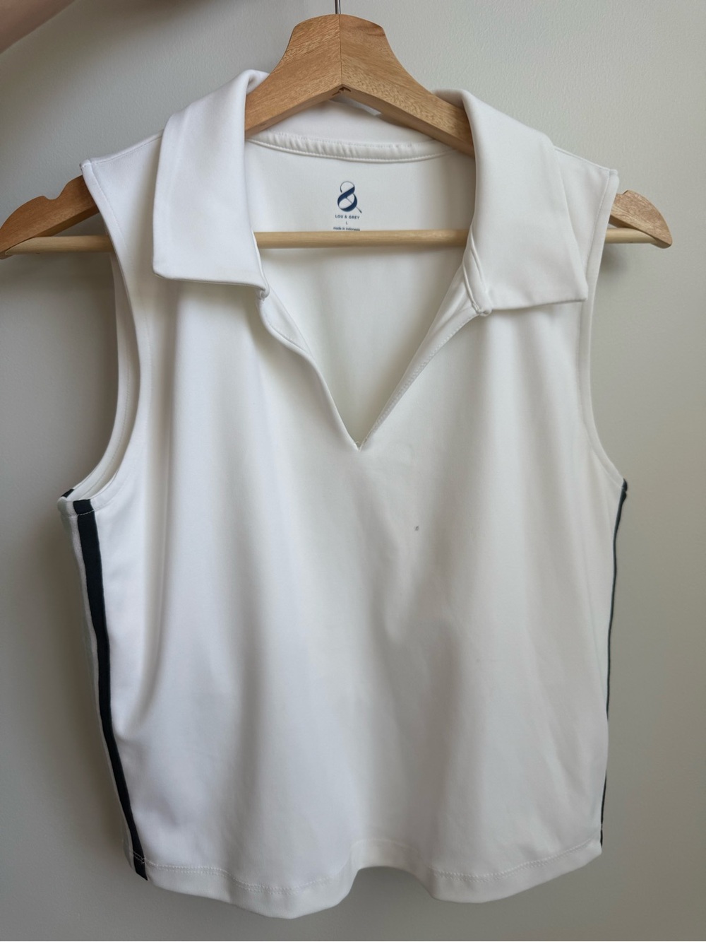 Lou and Grey (LOFT) White Tennis Top